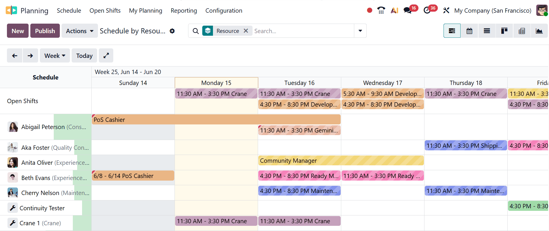How to Create and Use Shift Templates in Odoo 19-cybrosys
