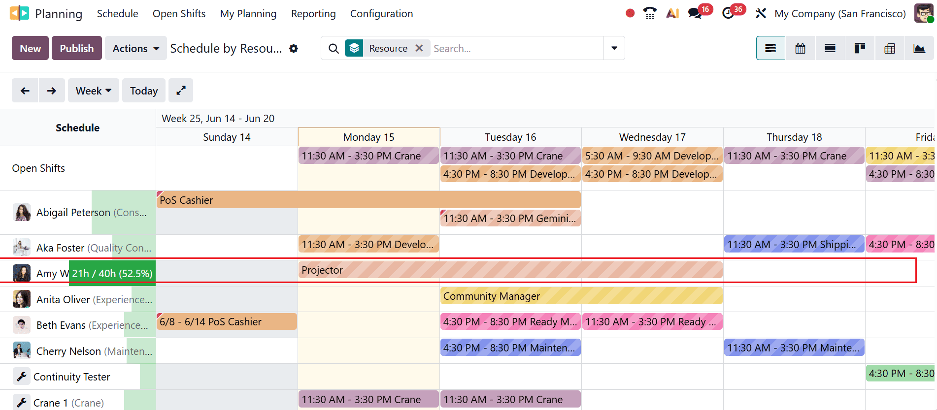 How to Create and Use Shift Templates in Odoo 19-cybrosys