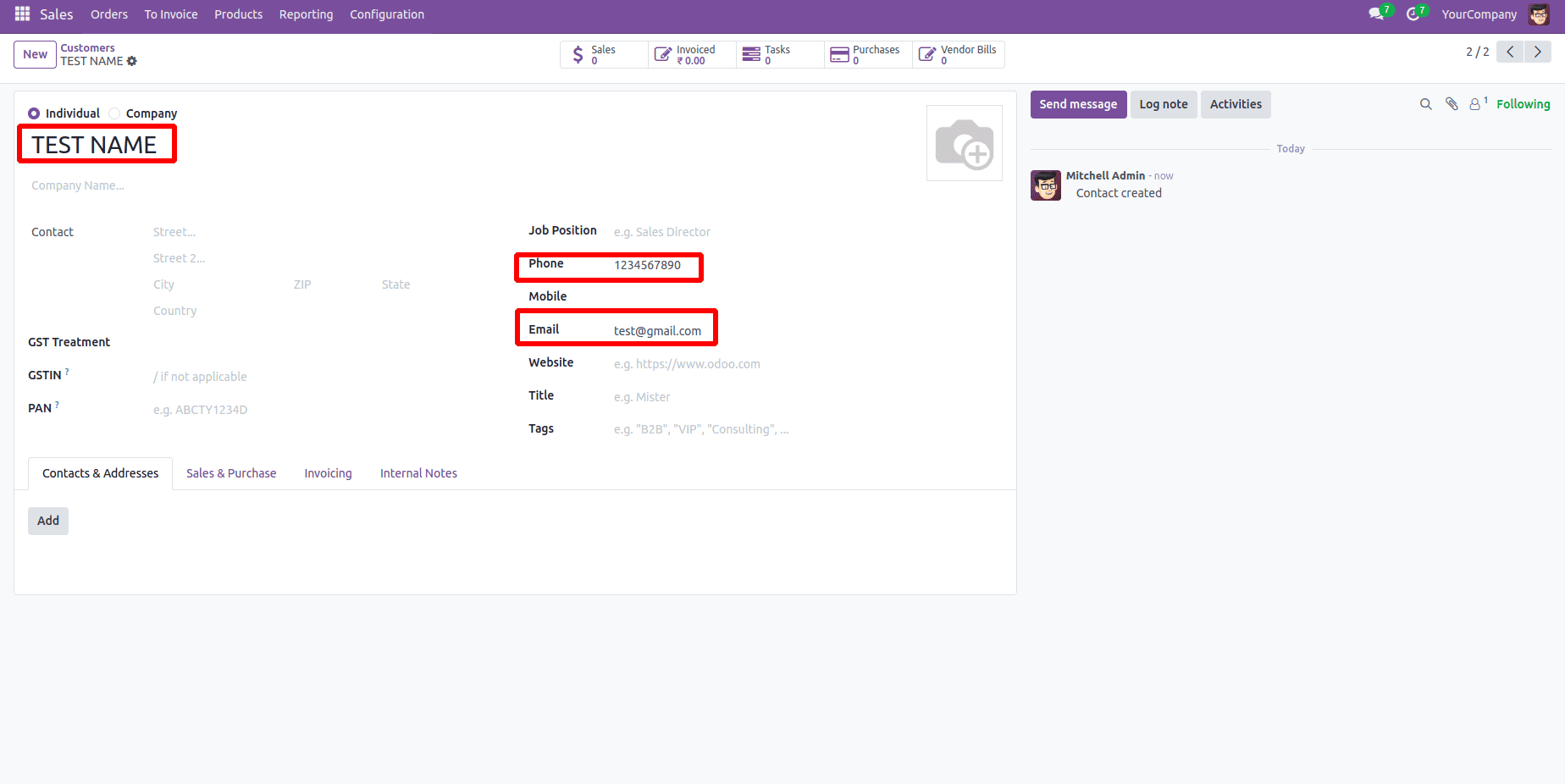 How to Create Backend Records from Website Forms in Odoo 18-cybrosys