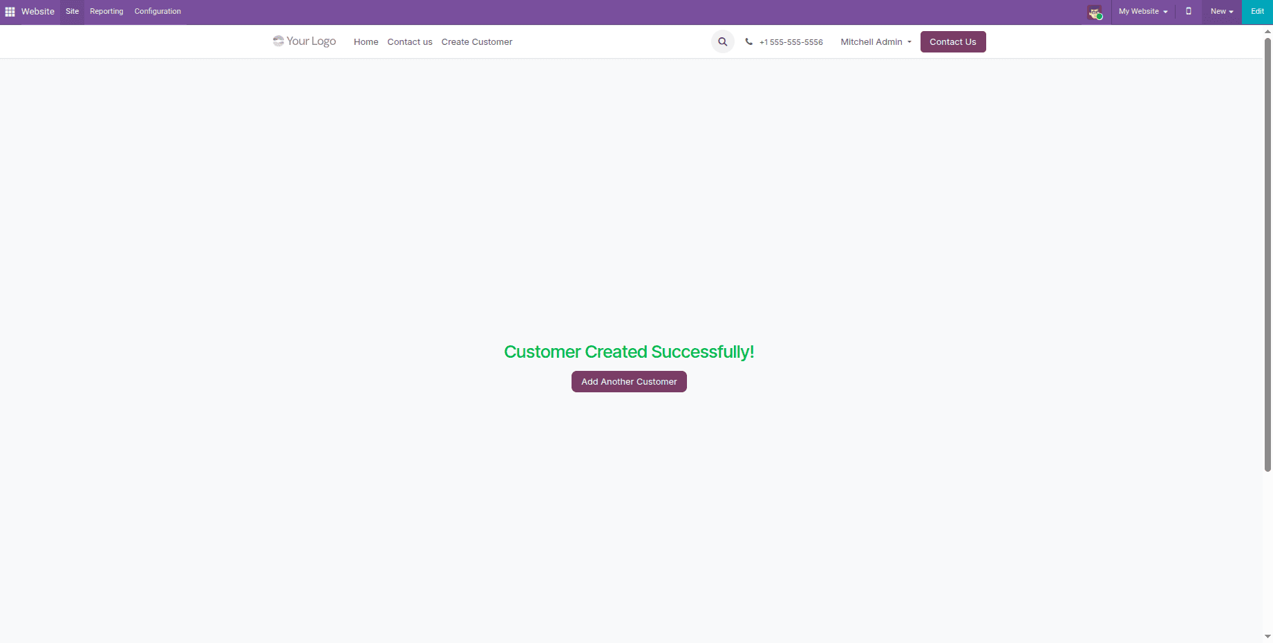 How to Create Backend Records from Website Forms in Odoo 19-cybrosys