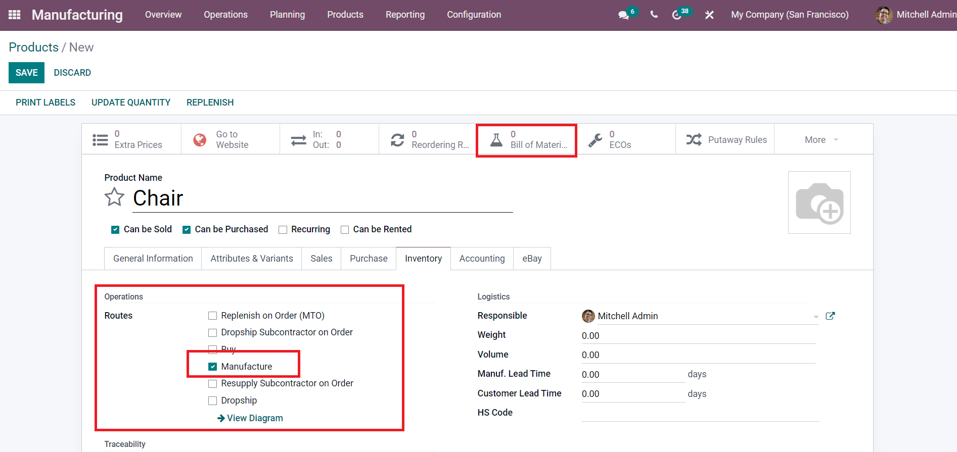 how-to-create-bill-of-material-bom-in-odoo-15-cybrosys