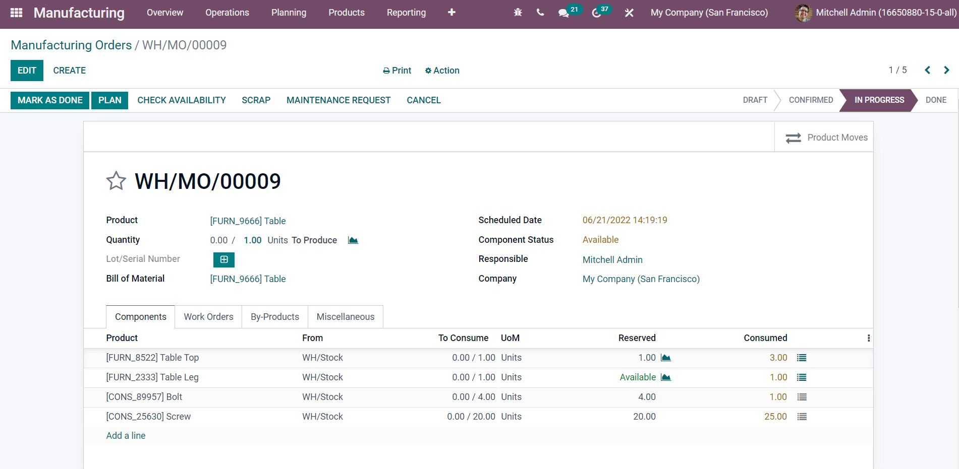 how-to-create-bill-of-material-bom-in-odoo-15-cybrosys