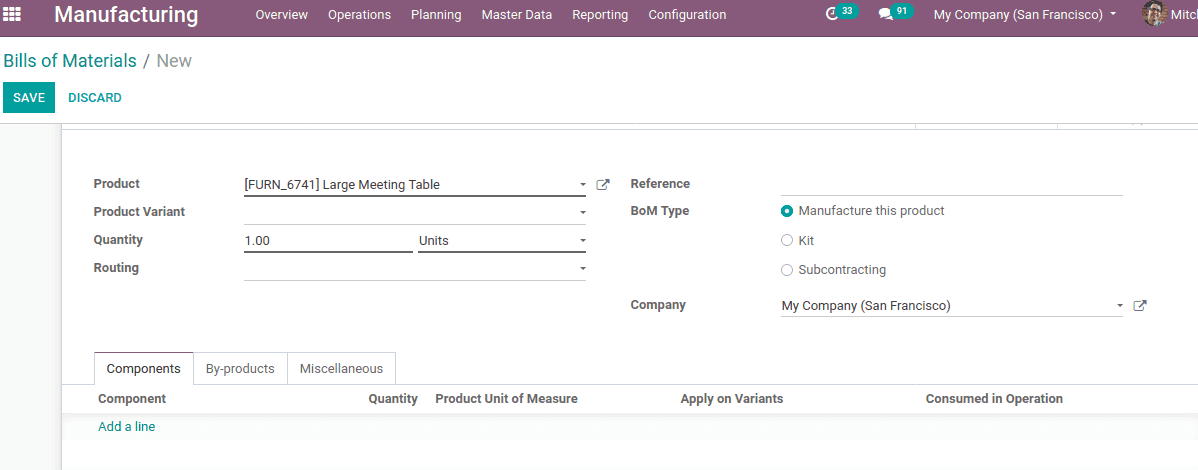 how-to-create-bill-of-material-in-odoo-13