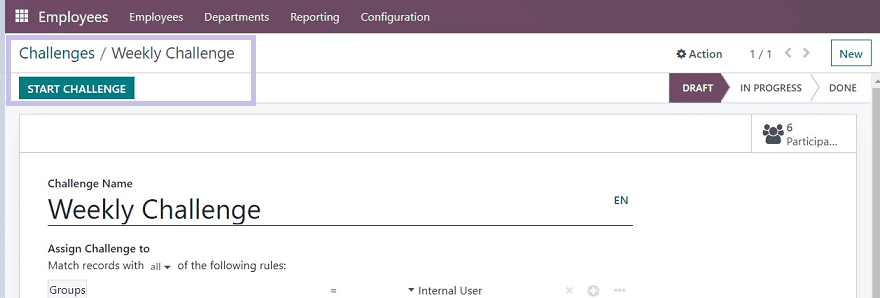 How to Create Challenges and Badges in Odoo 16 Employee App -cybrosys