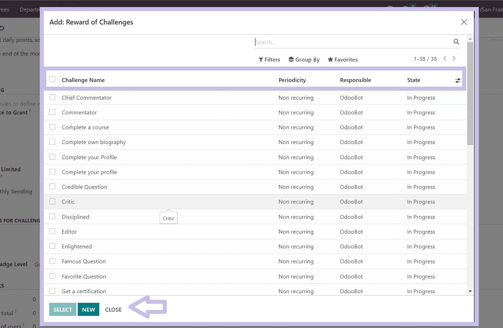 How to Create Challenges and Badges in Odoo 16 Employee App -cybrosys