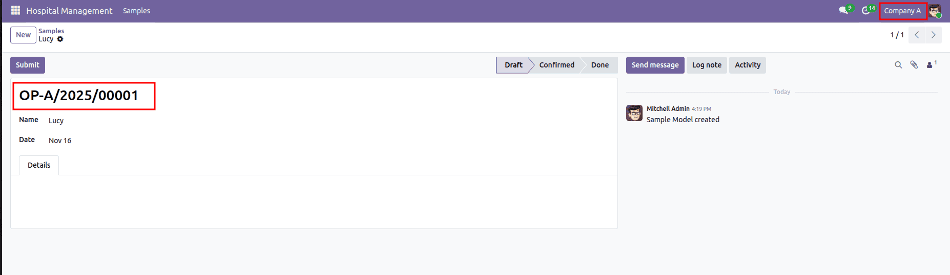 How to Create Company-Wise Sequences in Odoo 19-cybrosys
