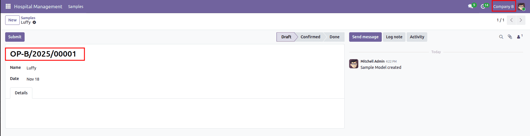 How to Create Company-Wise Sequences in Odoo 19-cybrosys