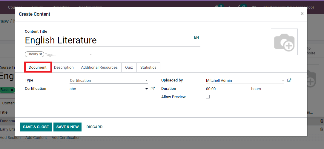 how-to-create-courses-and-contents-in-odoo-15-elearning-cybrosys