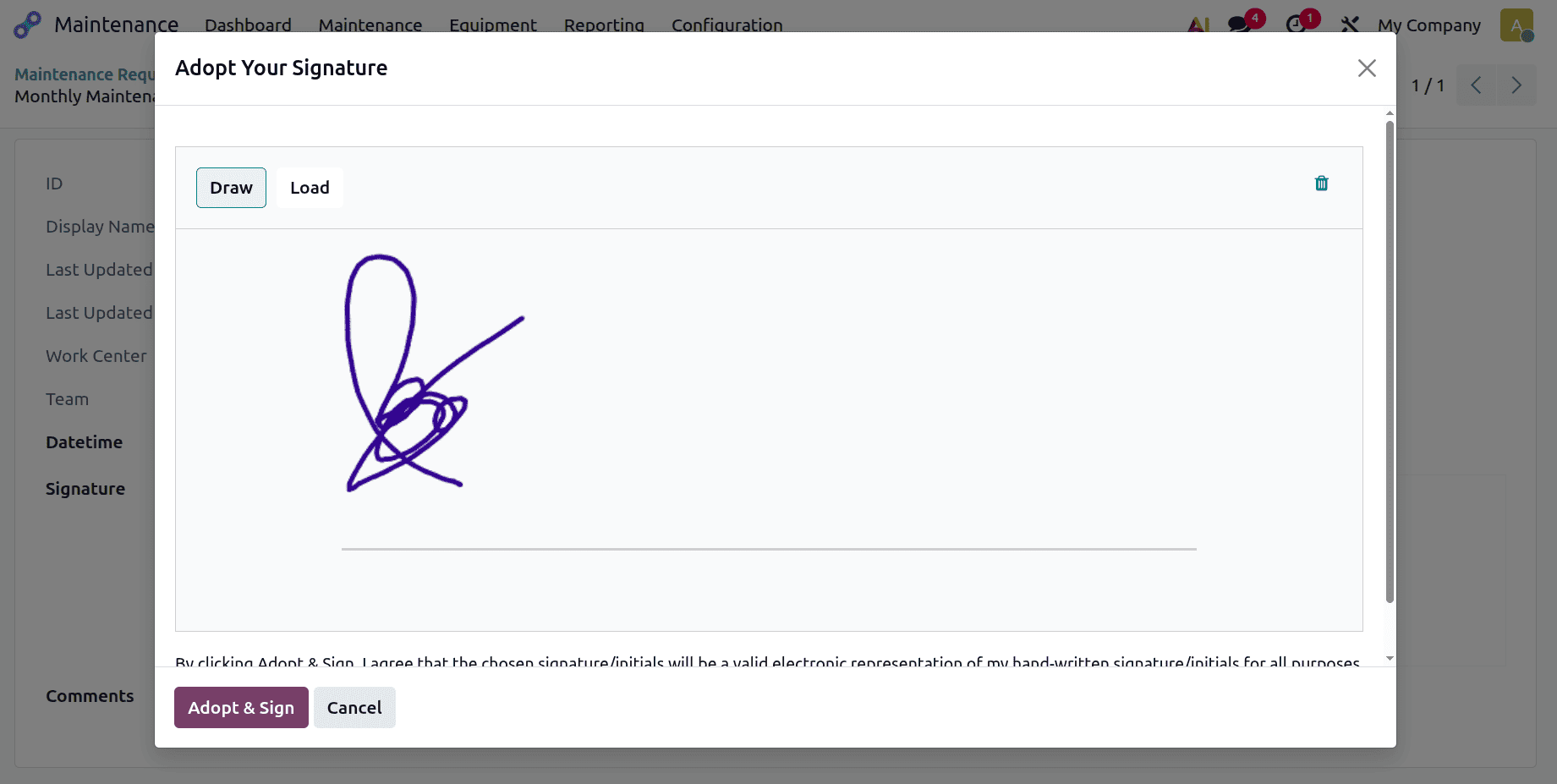 How to Create Custom Maintenance Worksheets in Odoo 19-cybrosys