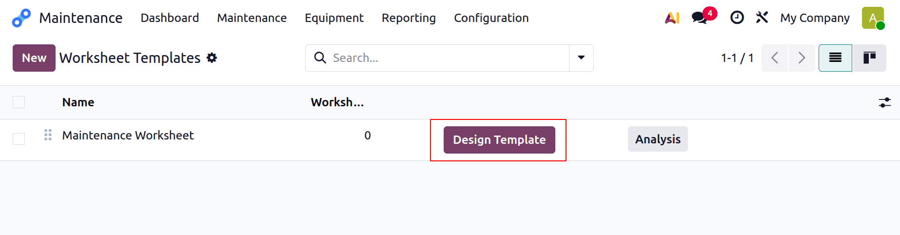 How to Create Custom Maintenance Worksheets in Odoo 19-cybrosys