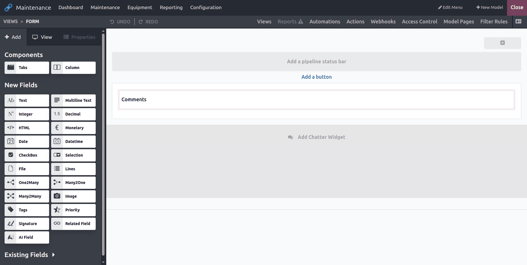 How to Create Custom Maintenance Worksheets in Odoo 19-cybrosys
