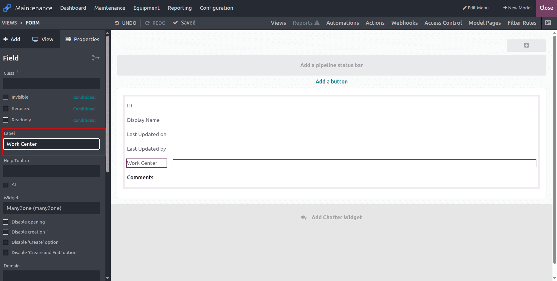 How to Create Custom Maintenance Worksheets in Odoo 19-cybrosys