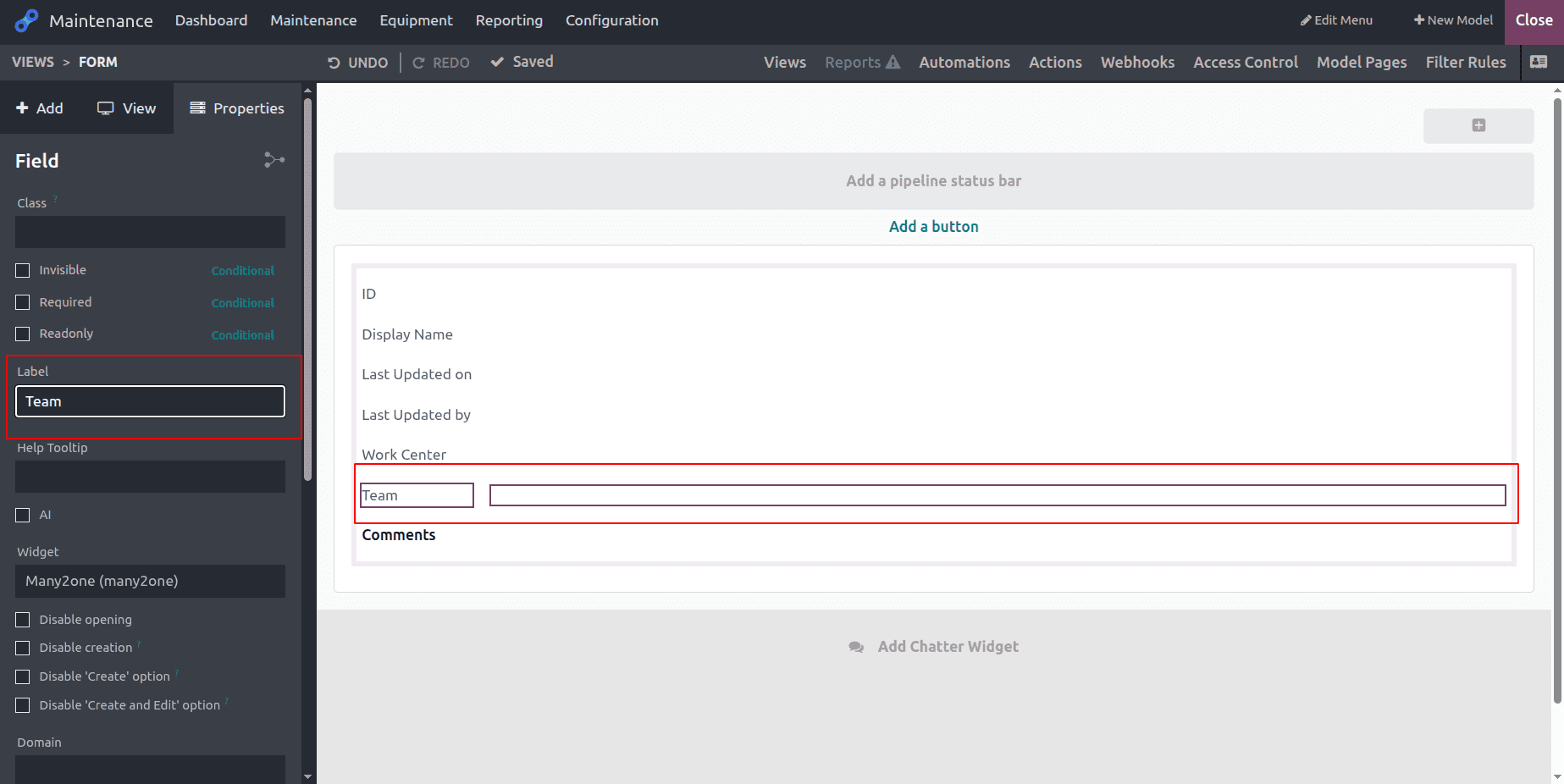 How to Create Custom Maintenance Worksheets in Odoo 19-cybrosys