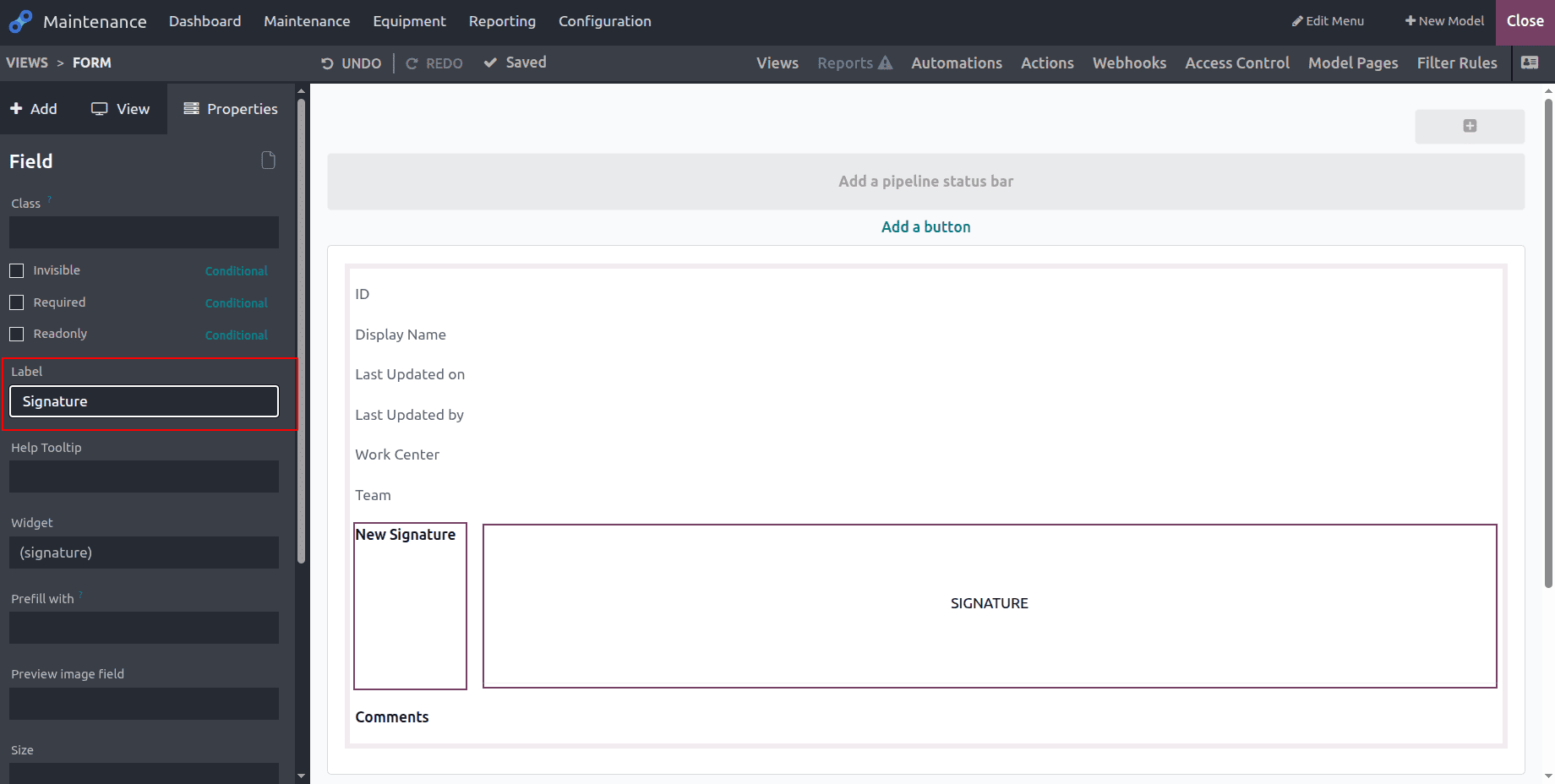 How to Create Custom Maintenance Worksheets in Odoo 19-cybrosys