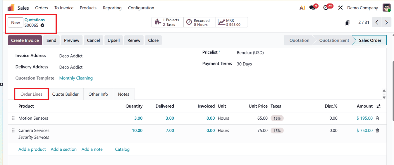 How to Create Detailed and Professional Quotations in Odoo 19-cybrosys
