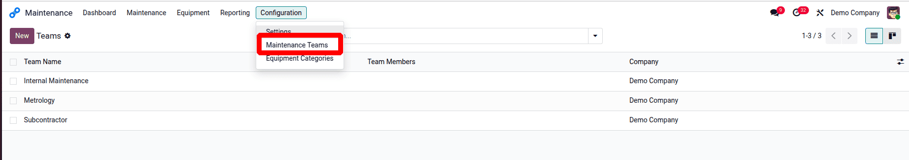 How to Create Equipments and Equipment Categories in Odoo 18-cybrosys