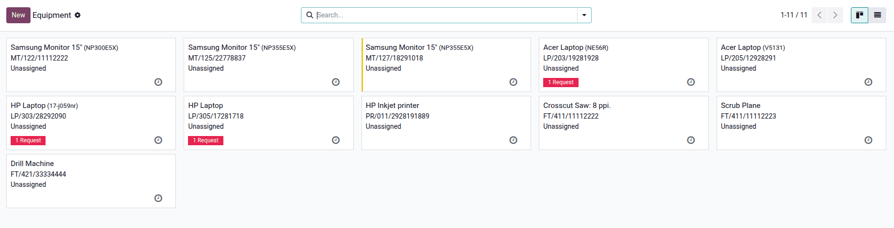 How to Create Equipments and Equipment Categories in Odoo 18-cybrosys