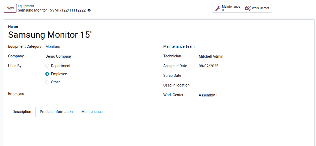 How to Create Equipments and Equipment Categories in Odoo 18-cybrosys