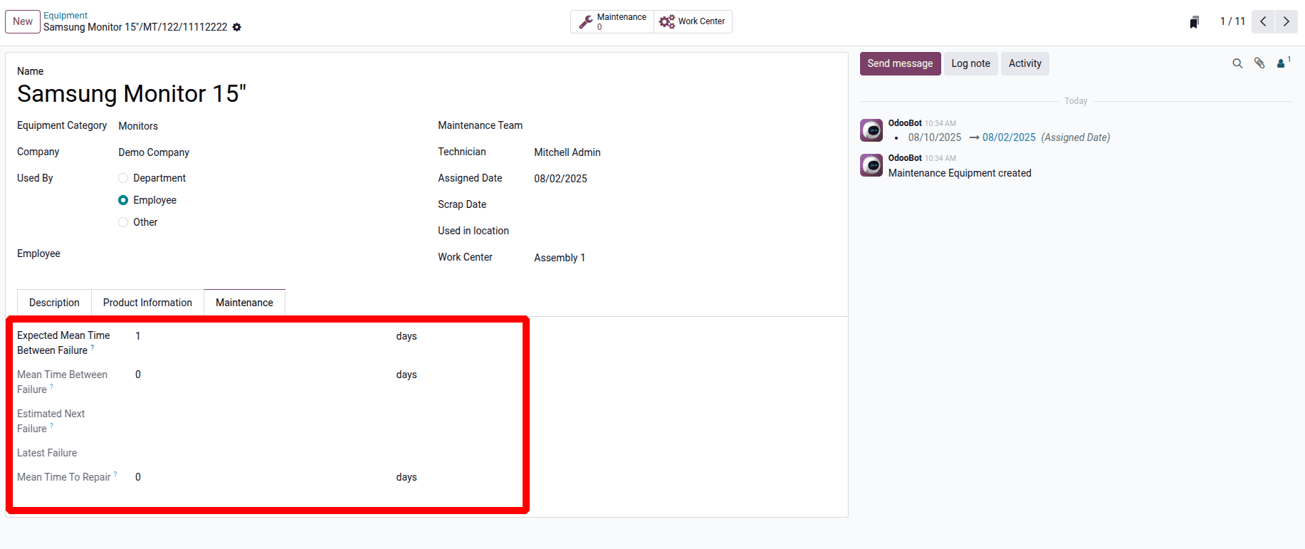 How to Create Equipments and Equipment Categories in Odoo 18-cybrosys