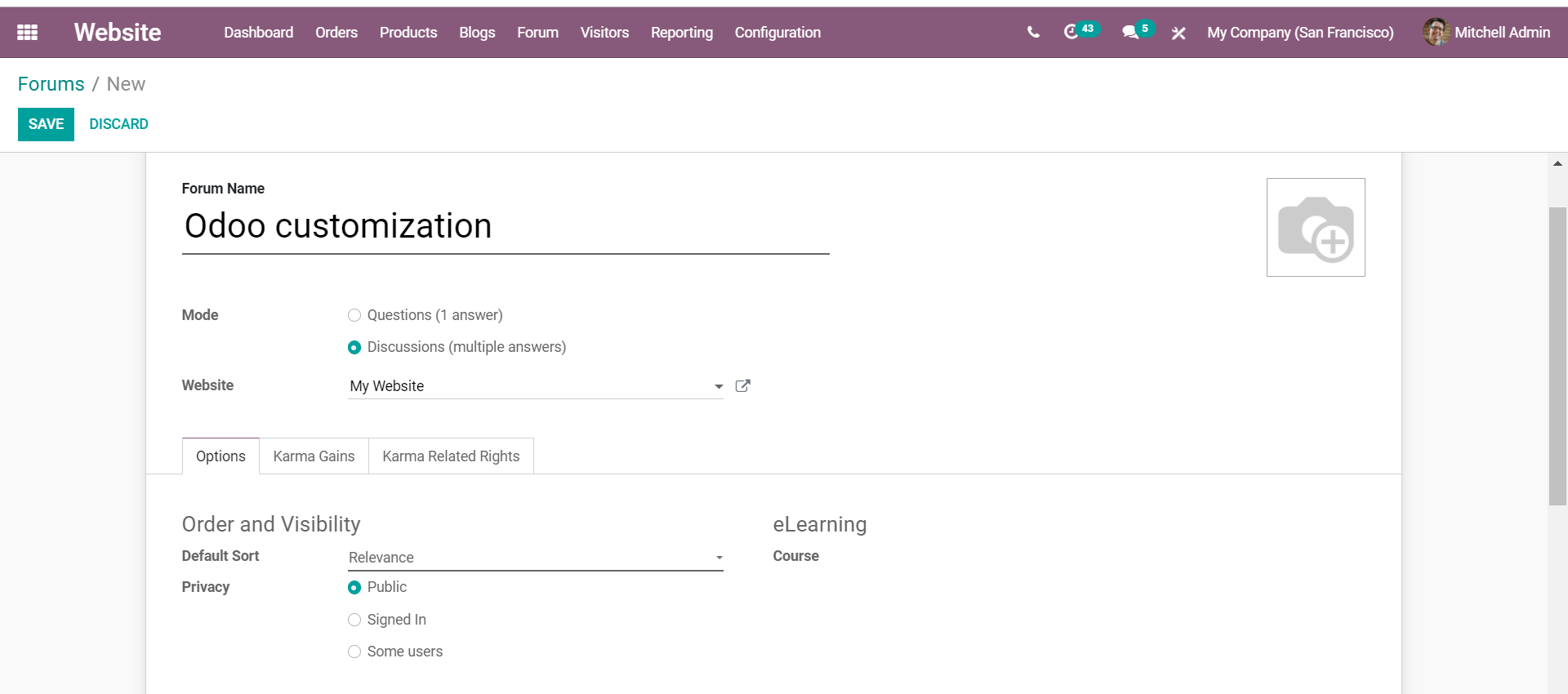 how-to-create-forums-to-enhance-learning-with-odoo