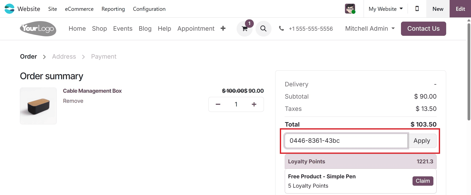 How to Create Gift Cards and e-Wallets in Odoo 18 Website-cybrosys
