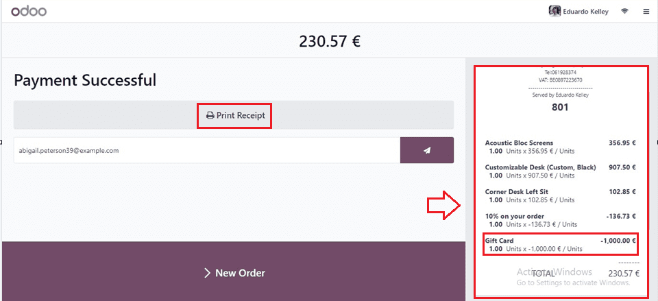 How to Create Gift Cards in Odoo 17 POS-cybrosys