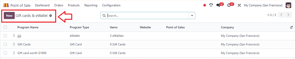 How to Create Gift Cards in Odoo 17 POS-cybrosys