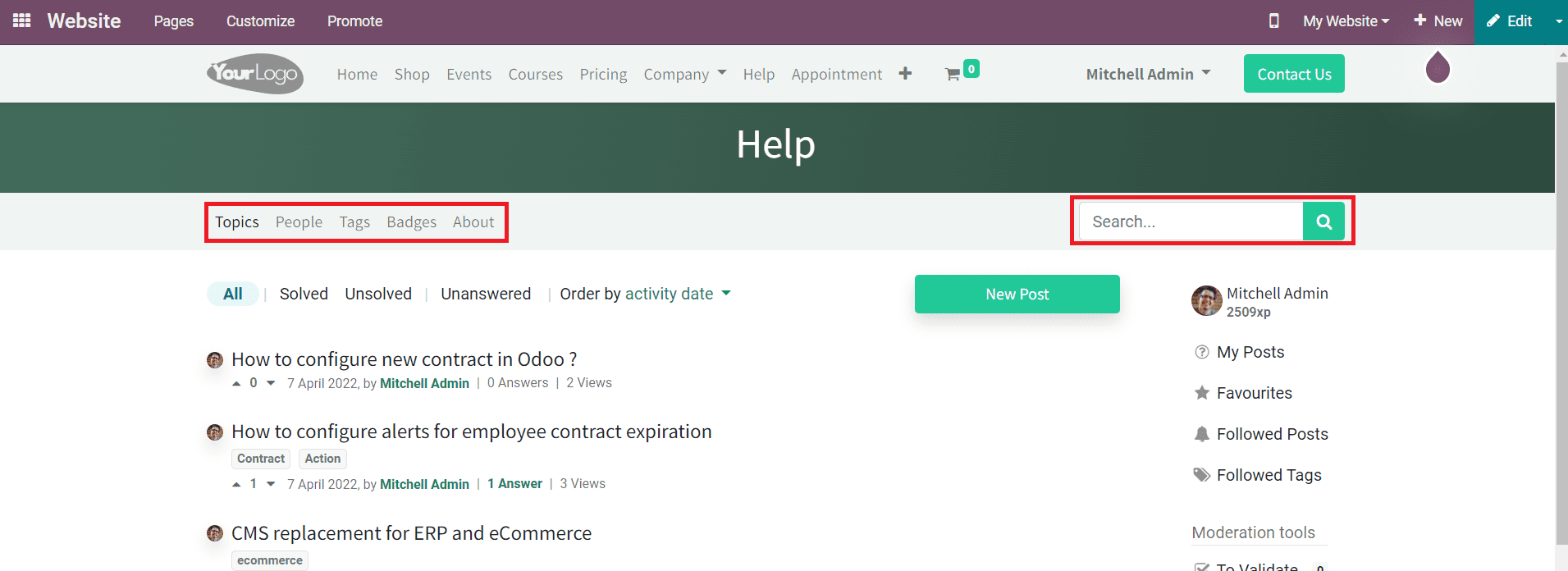 how-to-create-manage-new-forums-using-odoo-15-website-cybrosys