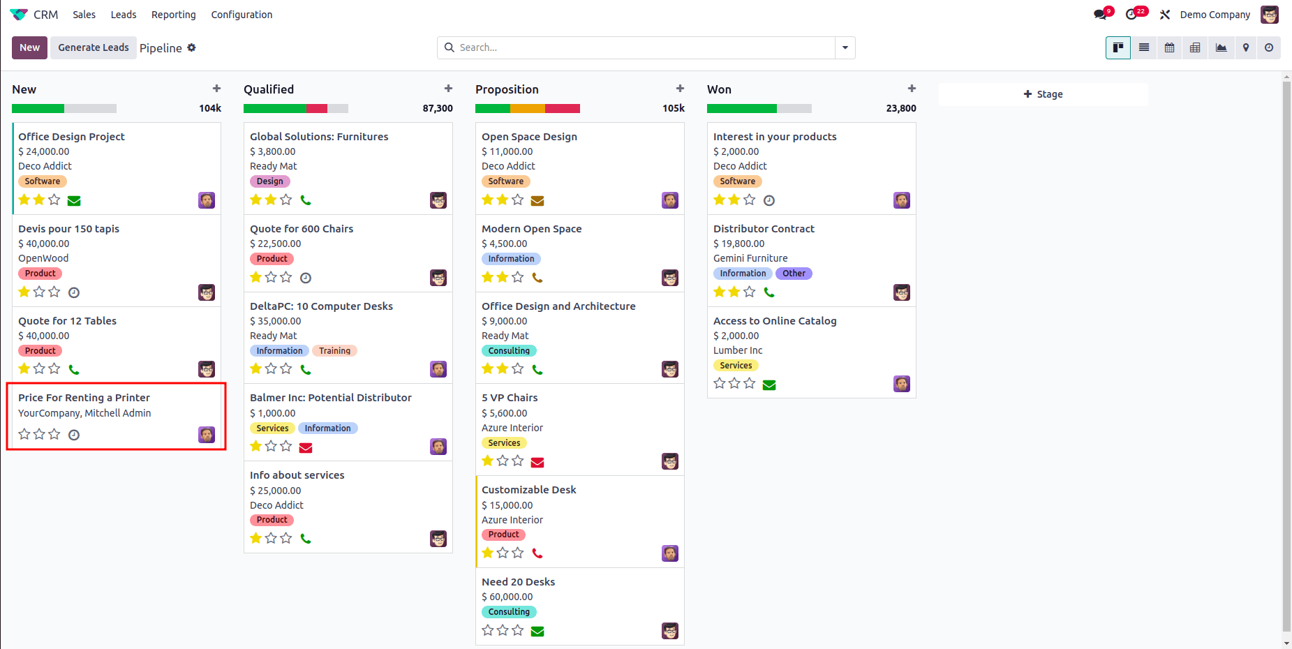 How to Create & Manage Rental Requests from a Lead in Odoo 18-cybrosys