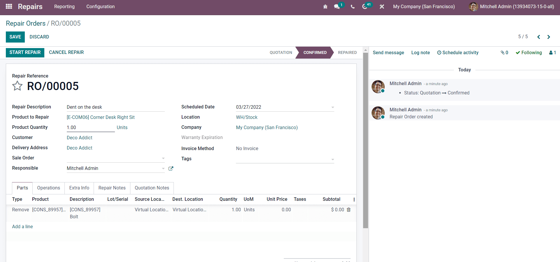 how-to-create-manage-repairs-with-odoo-15-repair-module-cybrosys