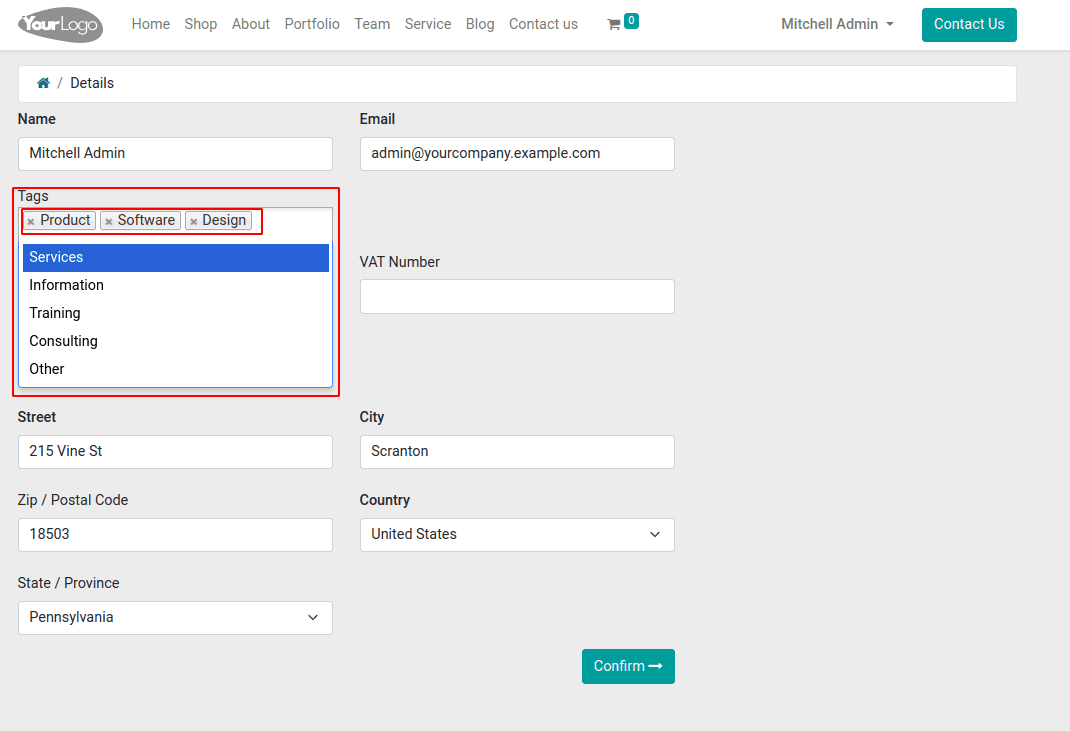 How to Create Many2Many Field in the Customer Portal Form in Odoo 16-cybrosys