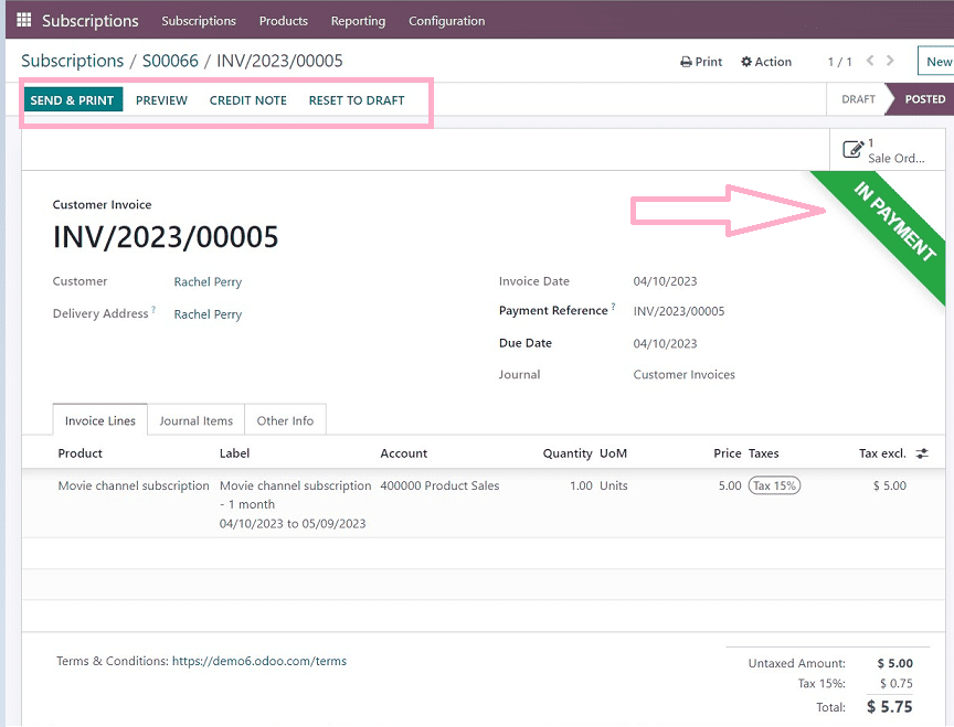 How to Create New Subscription in Odoo 16 Subscription Module cybrosys