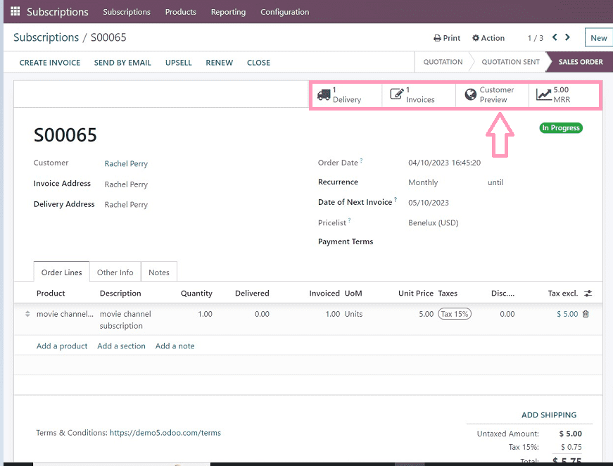 How to Create New Subscription in Odoo 16 Subscription Module cybrosys