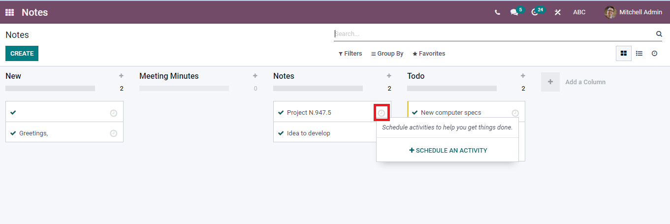 how-to-create-notes-and-schedule-an-activity-in-odoo-15-notes