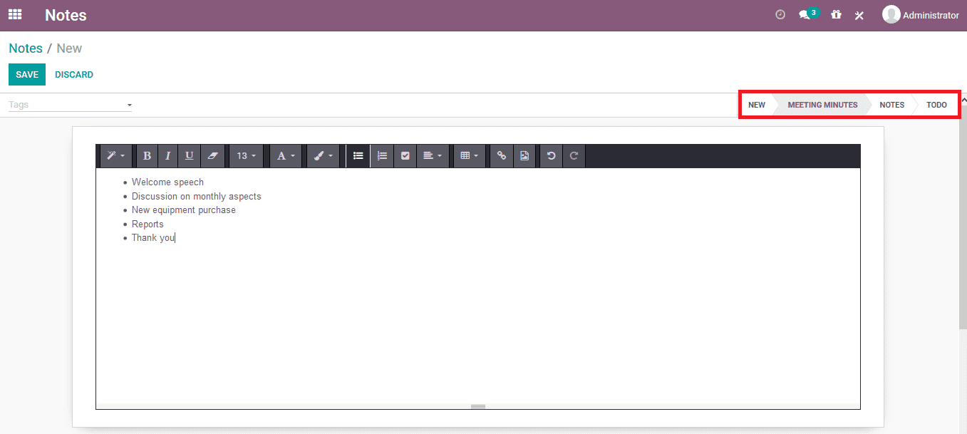 how-to-create-notes-in-odoo-14