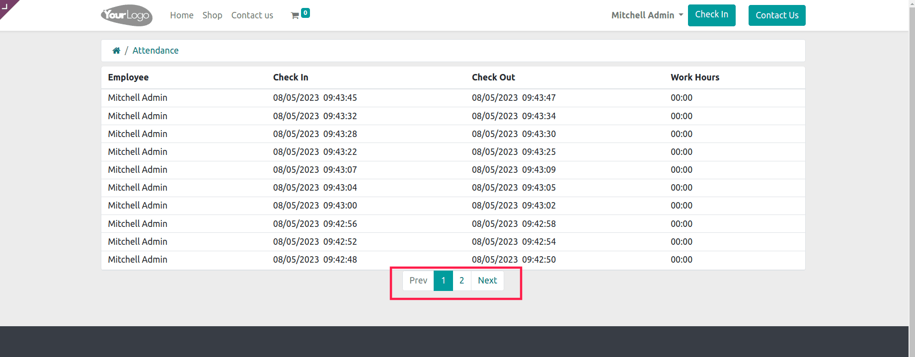 How to Create Pagination in Portal User Documents in Odoo 16-cybrosys