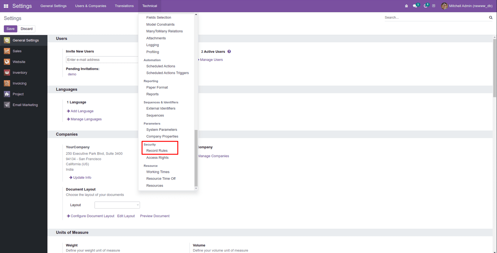 How to Create Record Rule in Odoo 16-cybrosys