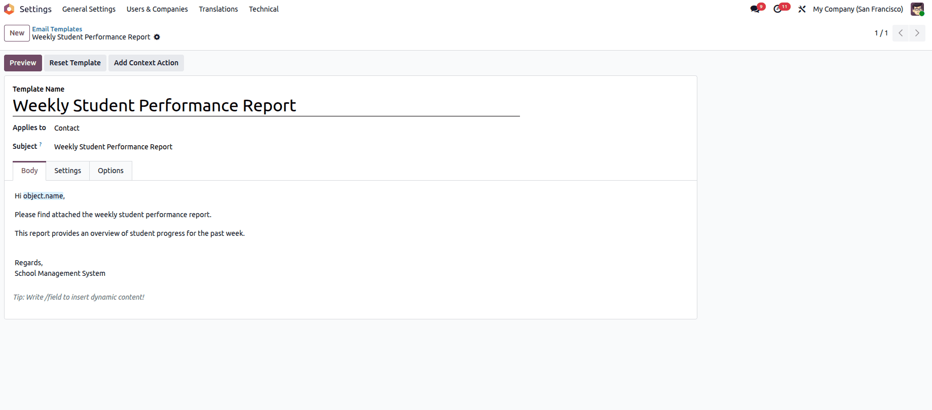 How to Create Scheduled Reports in Odoo 19-cybrosys