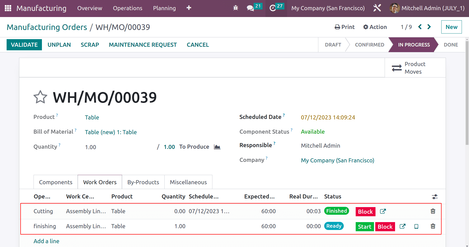 How to Create Scrap Orders in Odoo 16 Manufacturing App-cybrosys