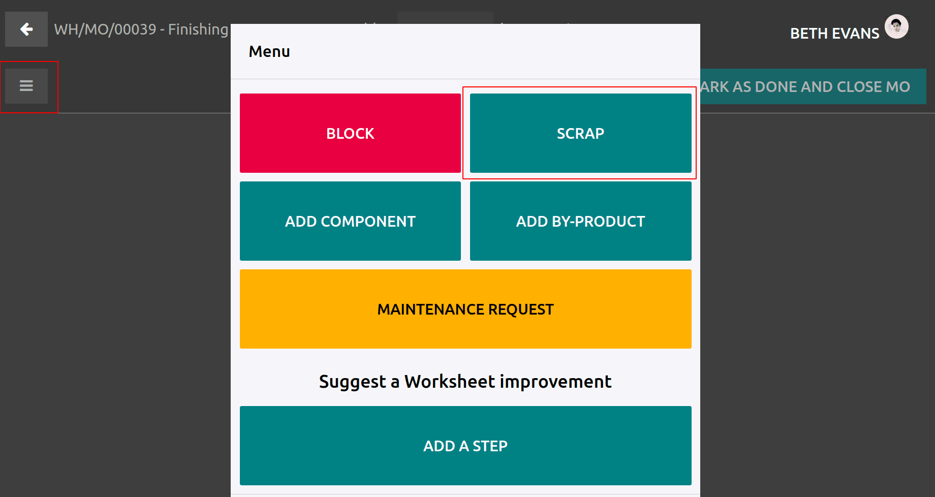 How to Create Scrap Orders in Odoo 16 Manufacturing App-cybrosys