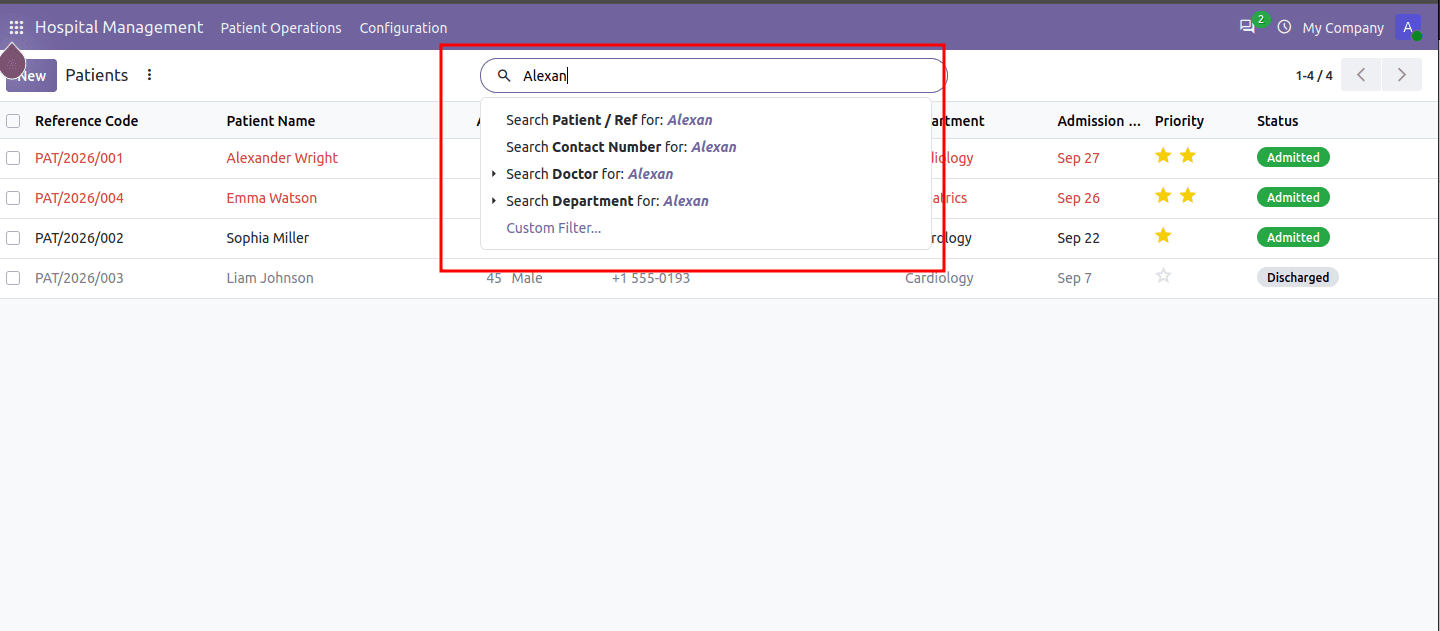 How to Create Search / Filter View in Odoo 20-cybrosys