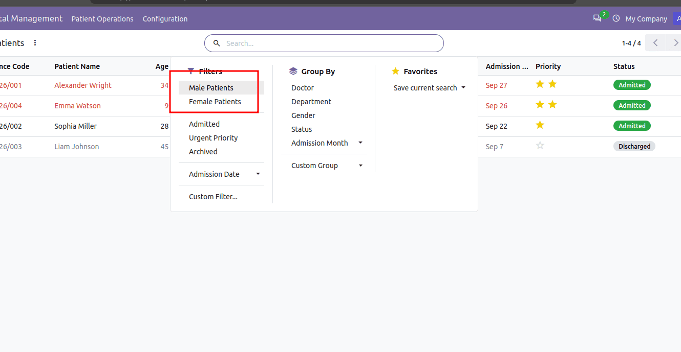 How to Create Search / Filter View in Odoo 20-cybrosys