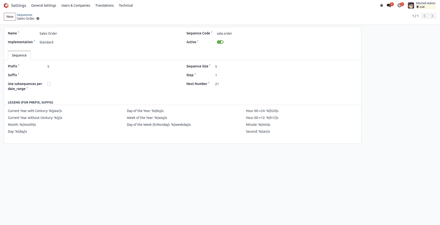 How to Create Sequence Numbers in Odoo 17-cybrosys