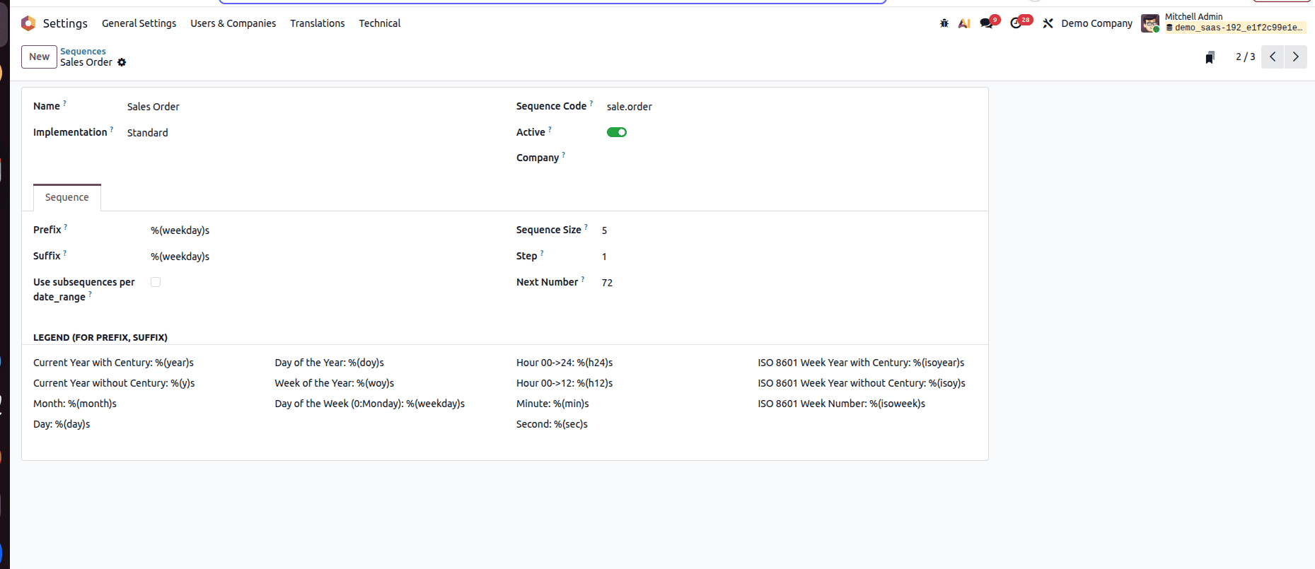 How to Create Sequences in Odoo 19-cybrosys