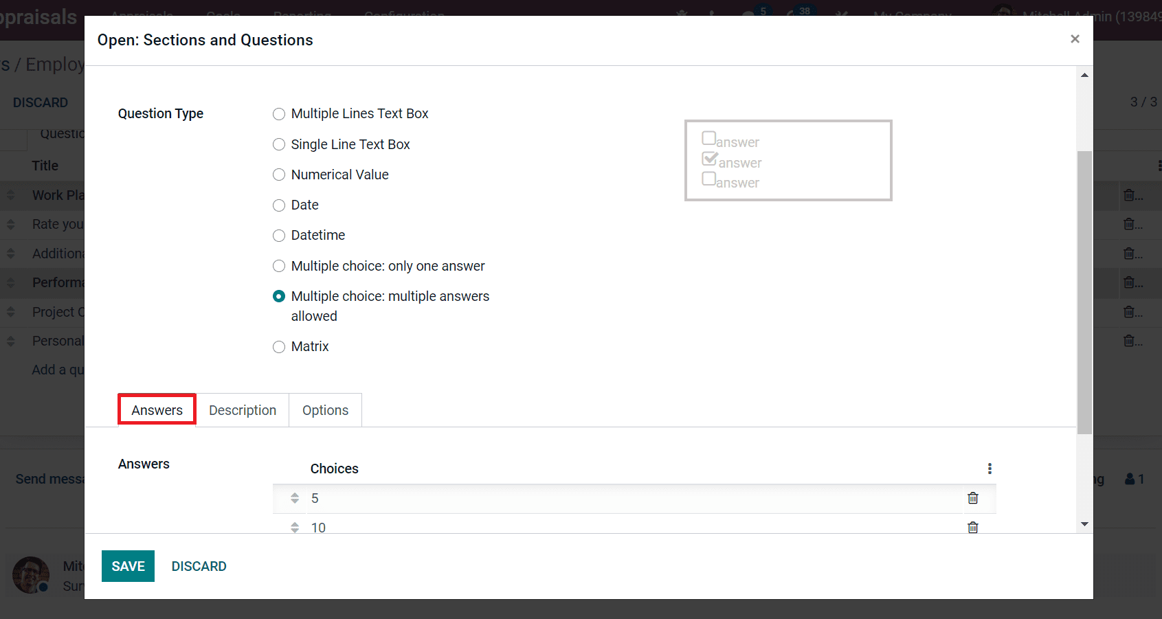 how-to-create-surveys-using-the-odoo-15-appraisals-module-cybrosys