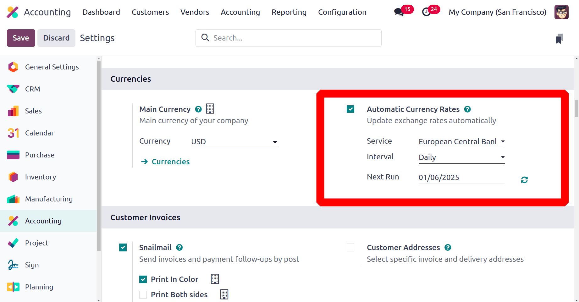 How to Create Unrealised Currency Gain/Loss Report Functions in Odoo 18-cybrosys