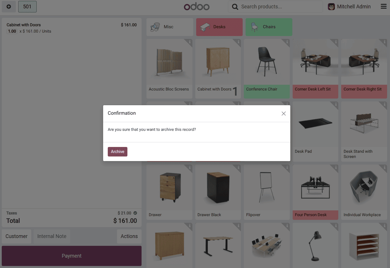 How to Create/Modify Component Control Buttons in POS Odoo 18-cybrosys