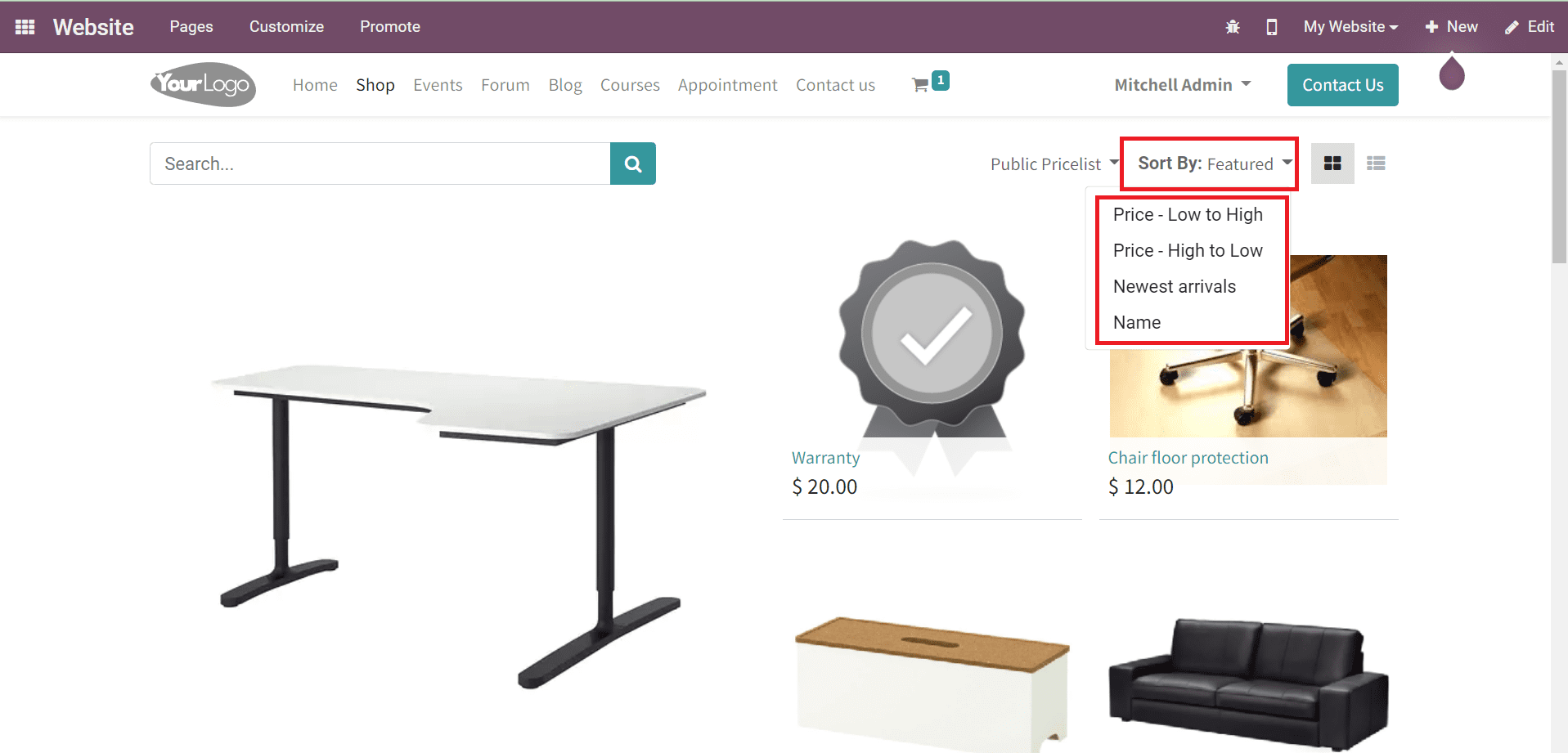 how-to-customize-ecommerce-pages-in-odoo-15-website-cybrosys