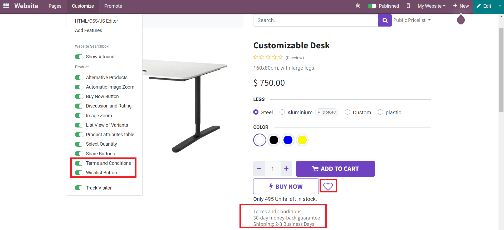 how-to-customize-ecommerce-pages-in-odoo-15-website-cybrosys