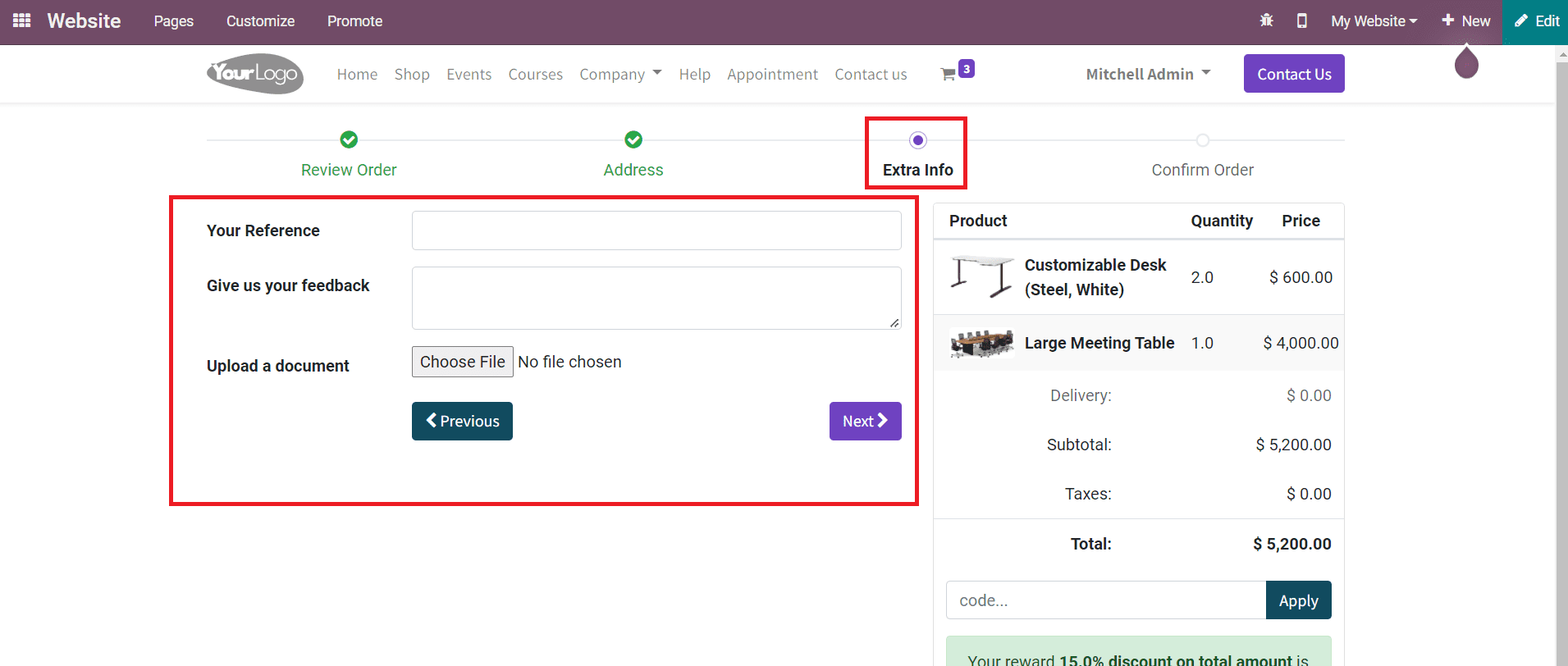 how-to-customize-ecommerce-pages-in-odoo-15-website-cybrosys